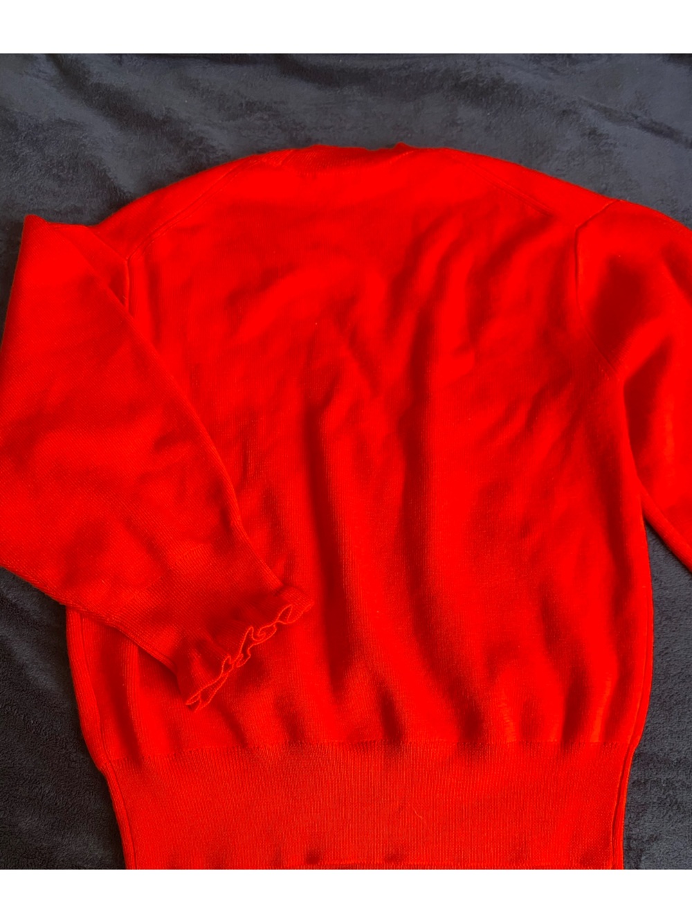 Madewell Red Mock Neck Sweater Size Small NWOT - Picture 3 of 4